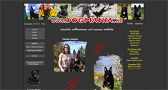 Desktop Screenshot of dogmania.de